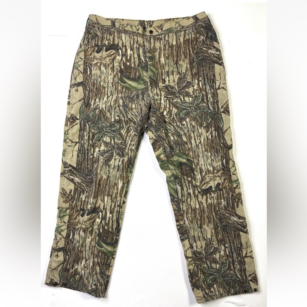 Duxbak Pants Men's 40 Regular Vintage Thinsulate Realtree Camo Hunting USA Made